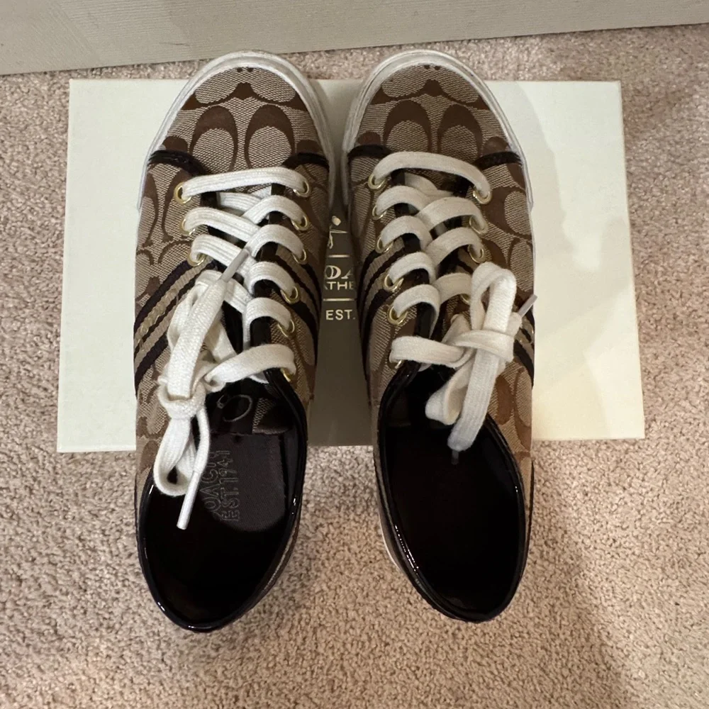 Coach Brown Sneakers - Picture 8 of 8